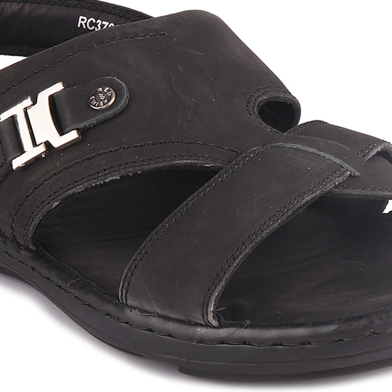 Red Chief Black Sandal Formal For Men |RC3790 - Image 5
